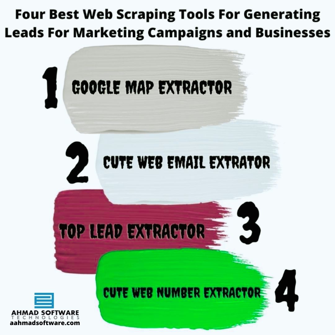 Four Best Web Scraping Tools For Generating Leads For Marketing Campaigns and Businesses