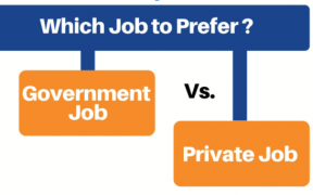 Why Should One Consider Government Jobs Over Private Jobs?