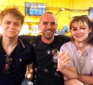 Ty Simpkins with his family