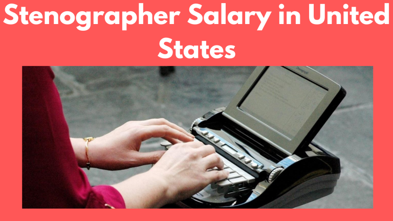 Stenographer Salary in United States