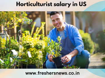 Horticulturist salary