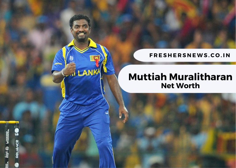 Muttiah Muralitharan Net Worth