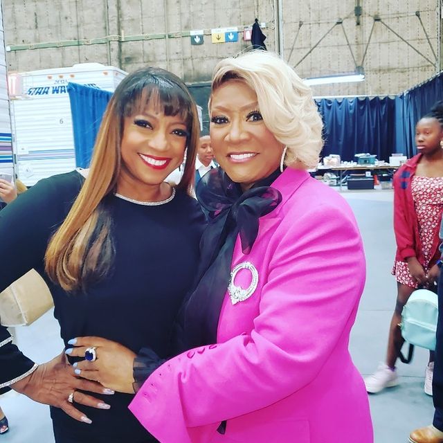 Bern Nadette Stanis with her sister 