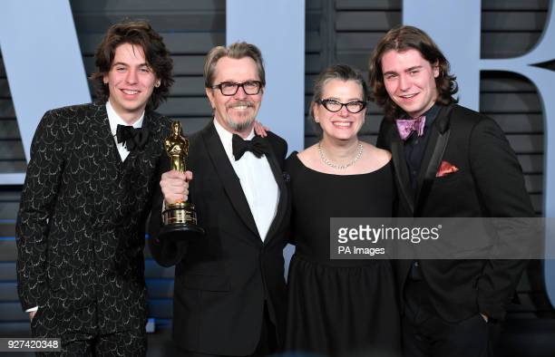 Gary Oldman With his Family 