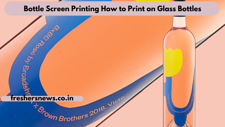 Bottle Screen Printing How to Print on Glass Bottles