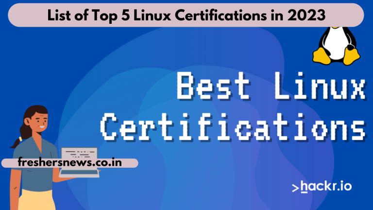 List of Top 5 Linux Certifications in 2023