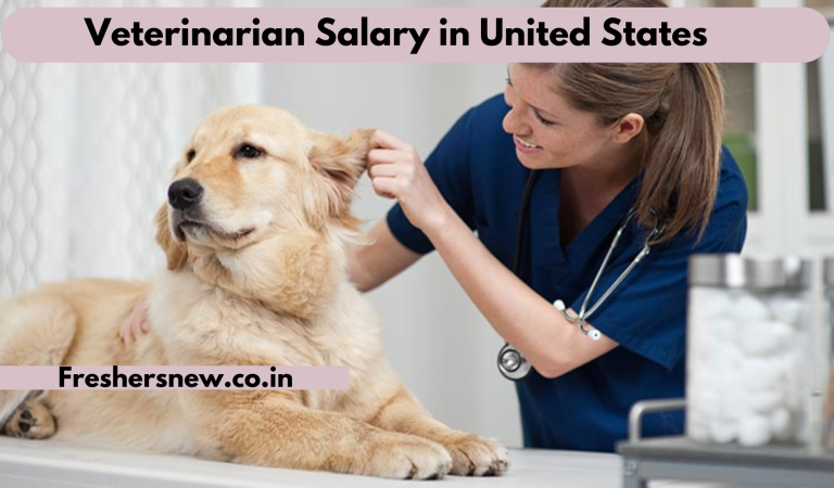 Salary of veterinarians in the United States