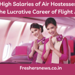 Sky-High Salaries of Air Hostesses in India