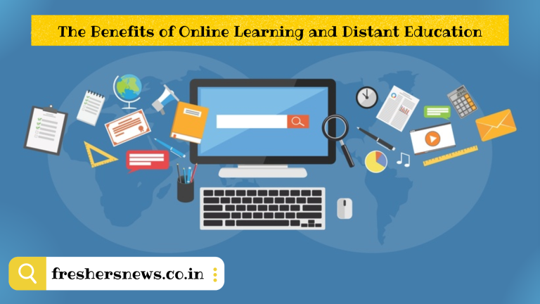 The Benefits of Online Learning and Distant Education