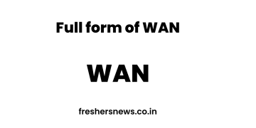 Full form of WAN
