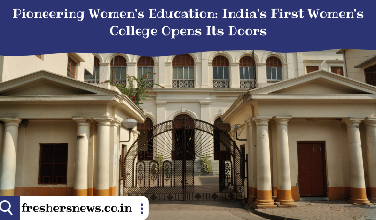 Pioneering Women’s Education: India’s First Women’s College Opens Its Doors