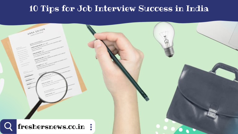 10 Tips for Job Interview Success in India