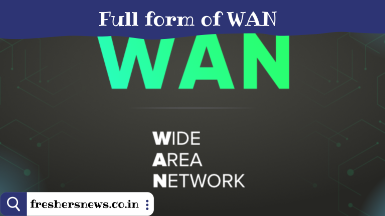 Full form of WAN