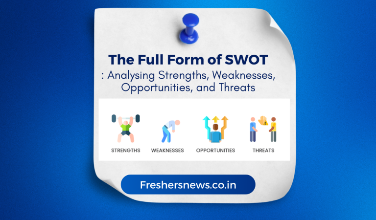 The Full Form of SWOT: Analysing Strengths, Weaknesses, Opportunities, and Threats
