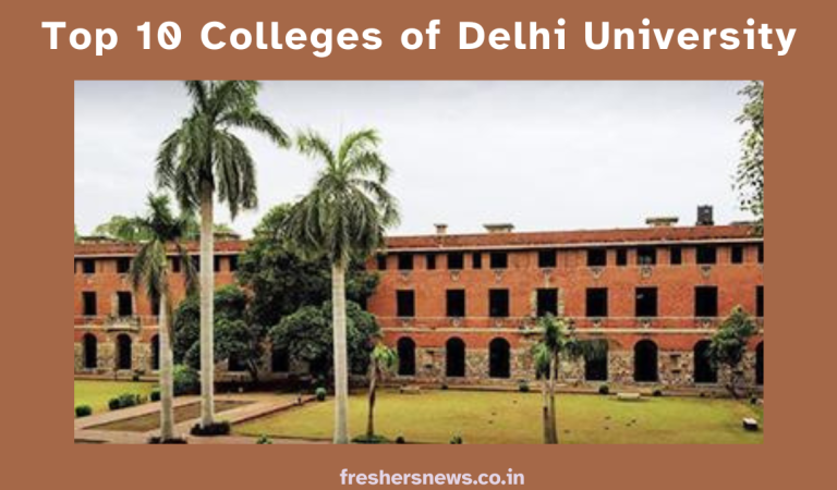 Top 10 Colleges of Delhi University