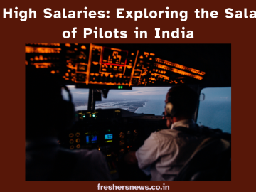 Salaries of Pilots in India