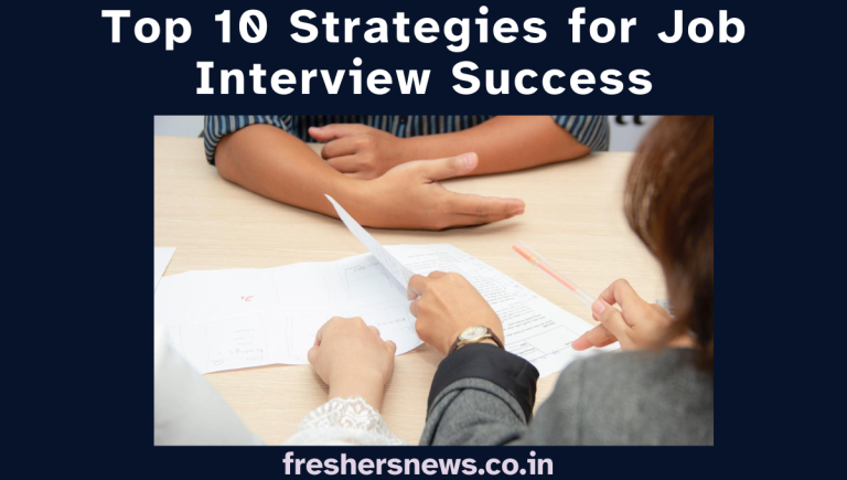 Strategies for Job Interview Success