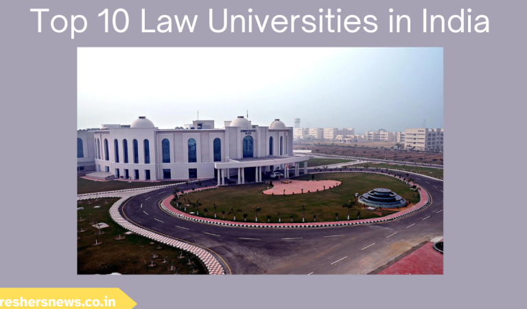 Top 10 Law Universities in India