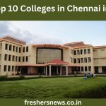 Every area of the contemporary economy has been revitalized by colleges in Chennai.