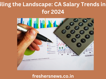 CA salary trends based on location, experience, skills etc