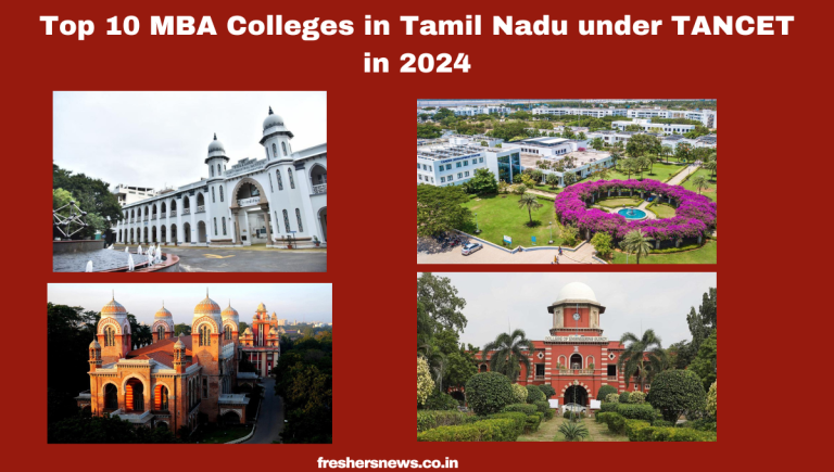 Top MBA Colleges in Tamil Nadu under TANCET in 2024