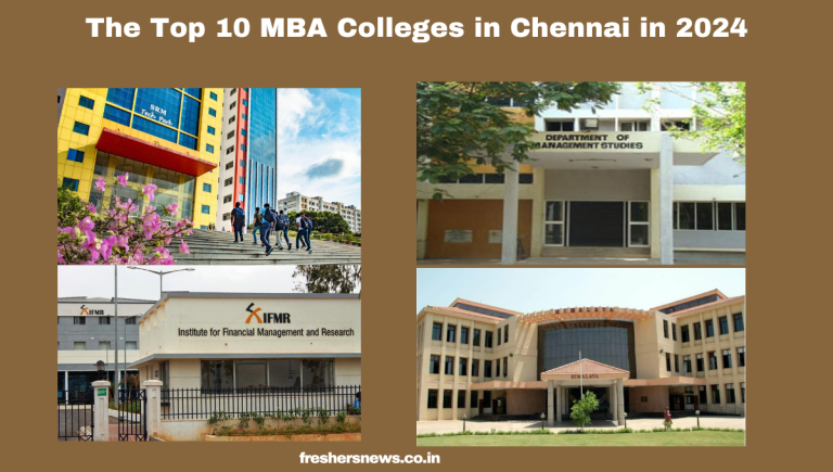 Top MBA Colleges in Chennai