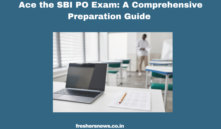Ace the SBI PO Exam: A Comprehensive Preparation Guide