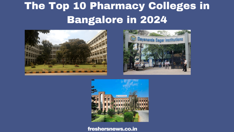 Top Pharmacy Colleges in Bangalore in 2024