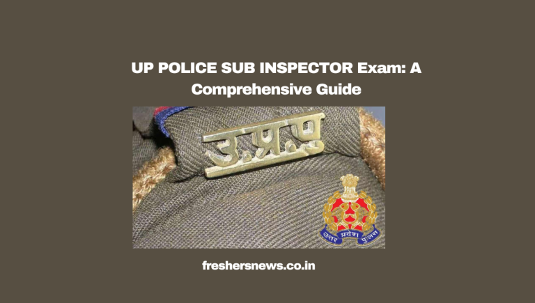 UP POLICE SUB INSPECTOR Exam