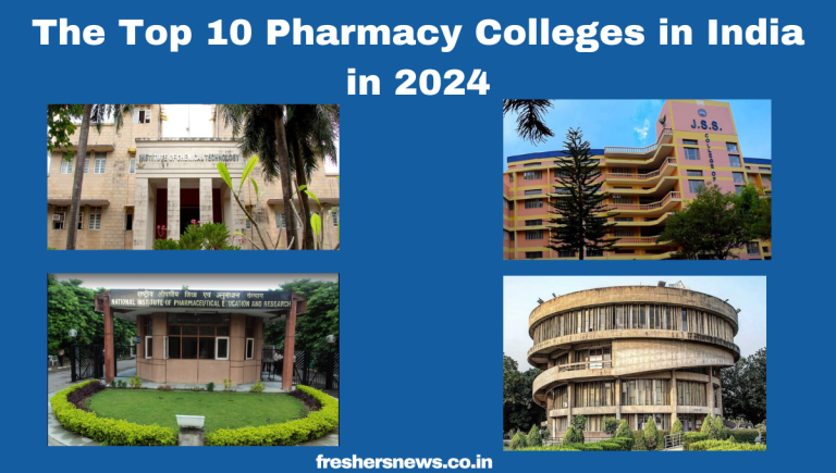 Top Pharmacy Colleges in India in 2024