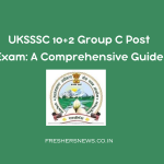 UKSSSC 10+2 Group C Post Exam