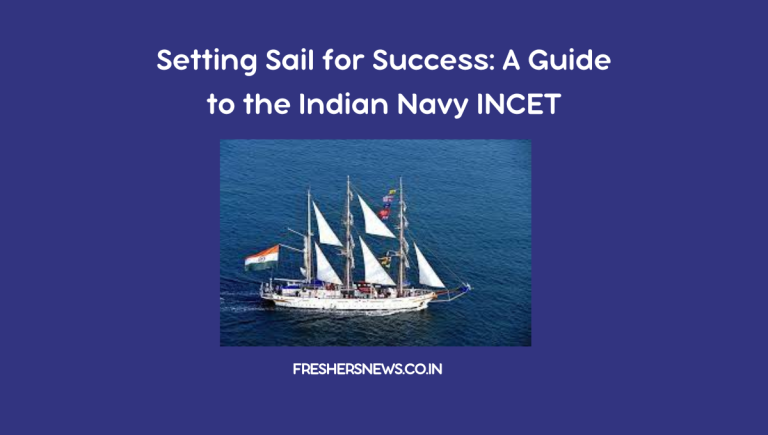 A Guide to the Indian Navy INCET