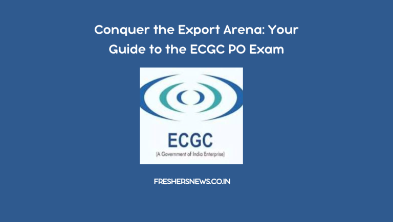 ECGC PO Exam