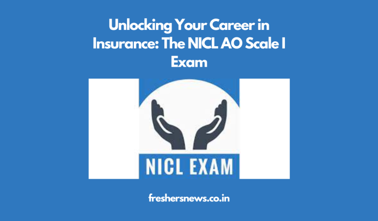 Unlocking Your Career in Insurance: The NICL AO Scale I Exam