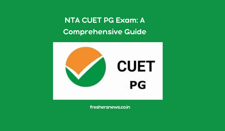 NTA CUET PG Exam: A Comprehensive Guide