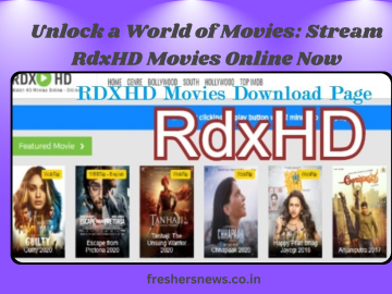 Unlock a World of Movies: Stream RdxHD Movies Online Now