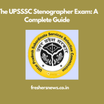 UPSSSC Stenographer Exam