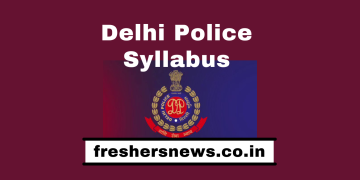Delhi Police Syllabus
