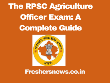 RPSC Agriculture Officer Exam