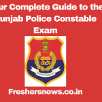 Punjab Police Constable Exam 