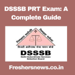 DSSSB PRT Exam