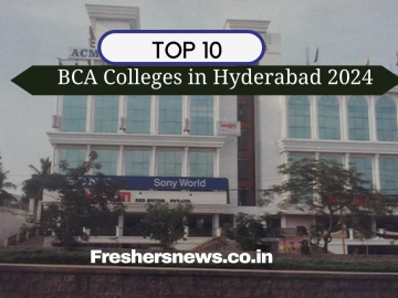 BCA Colleges in Hyderabad
