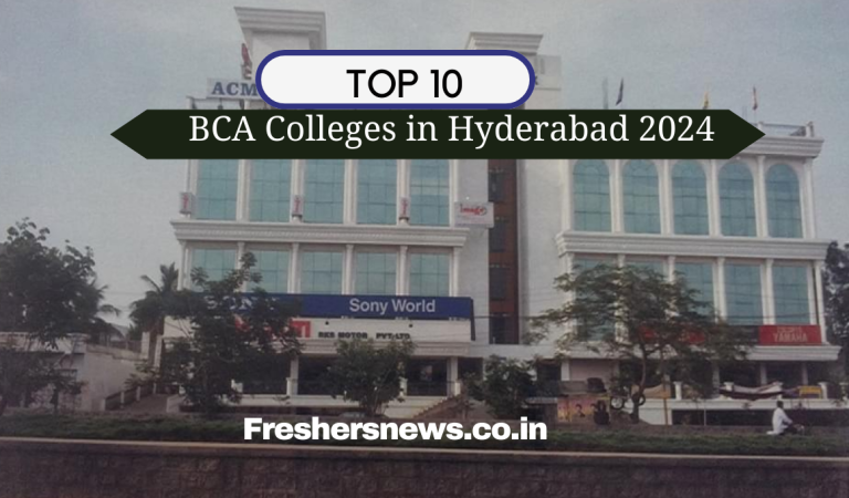 The Top 10 BCA Colleges in Hyderabad 2024