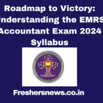 EMRS Accountant Exam 2024 Syllabus