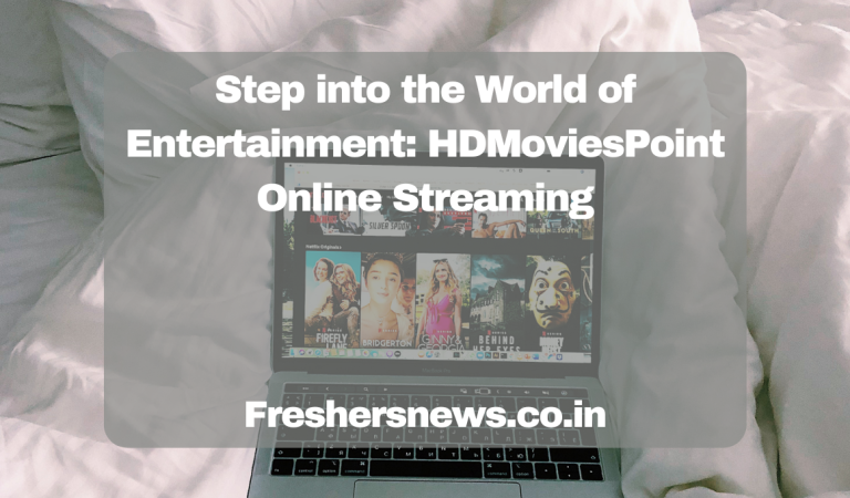 Step into the World of Entertainment: HDMoviesPoint Online Streaming