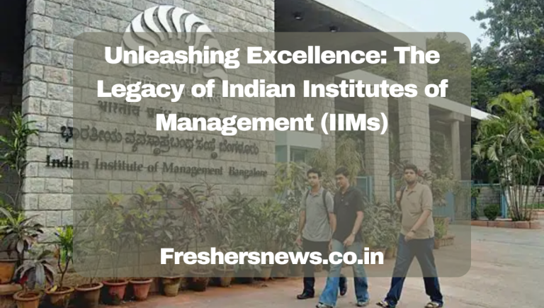 Indian Institutes of Management (IIMs)