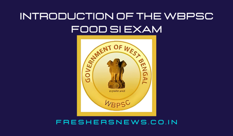 Introduction of the WBPSC Food SI Exam