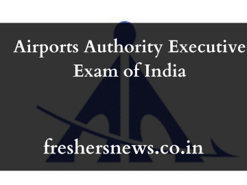 Airports Authority Executive Exam of India
