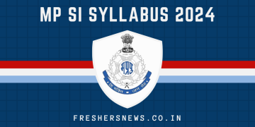 MP SI Syllabus 2024