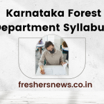 Karnataka Forest Department Syllabus